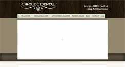 Desktop Screenshot of circlecdental.com